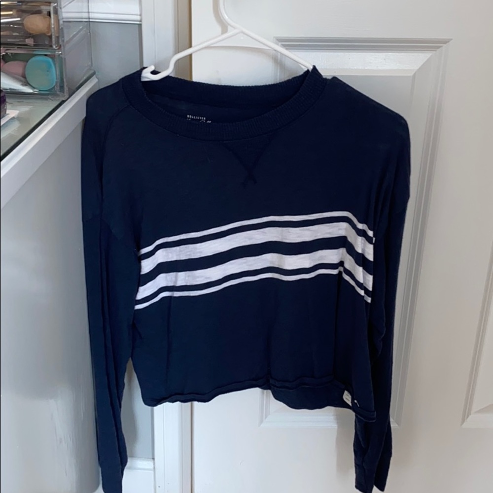 hollister striped long sleeve